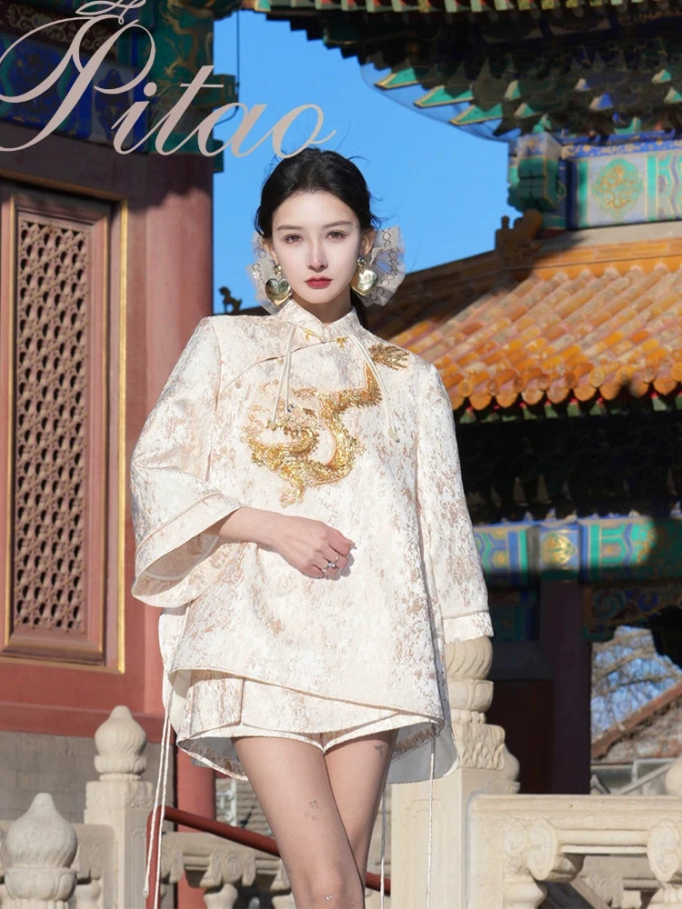 Dragon Embroidered Jacket